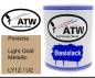Preview: Porsche, Light Gold Metallic, LY1Z / U2: 1L Lackdose, von ATW Autoteile West.
